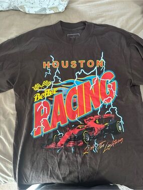 Better Brand Houston Racing Graphic Tee - Brown